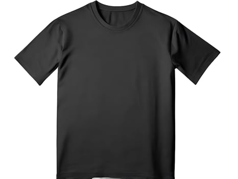 AI generated Free photo blank black tshirt hanger isolated