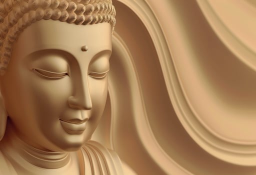 AI generated buddha meditation image photo