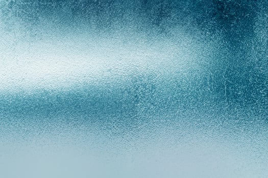Blue glass textured background photo