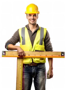 AI generated Talented Female Carpenter in Workshop, AI Generated photo