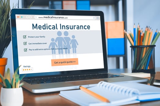 Insurance Coverage Mix Reimbursement Protection Concept photo