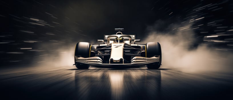 AI generated formula one racing wallpaper photo