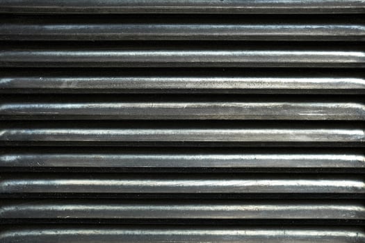 Old Ventilation Metal Grids Background. photo