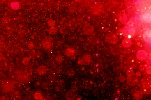 Beautiful red glitter vintage lights photo