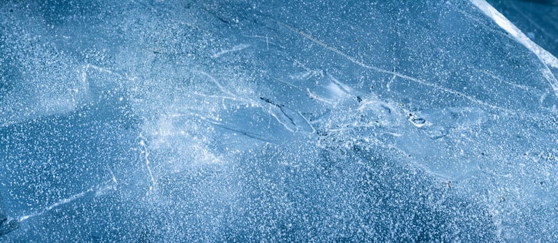 pieces of ice - texture close up in the macro detail photo