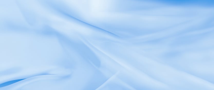 Blue silky fabric texture photo