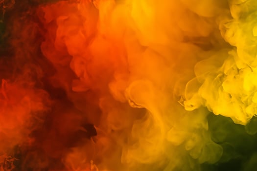 Abstract colorful, multicolored smoke spreading, bright background for advertising or design, wallpaper for gadget photo