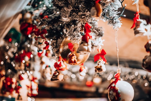 Milan, Italy 15.12.2023. Christmas Market in Piazza Duomo From December 1st, 2023 to January 6th, 2024. Mercatini di Natale in Milano photo