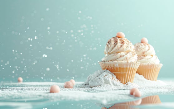 AI generated Vanilla Elegance Unleashed. A Birthday Cake of Exquisite Delight. photo