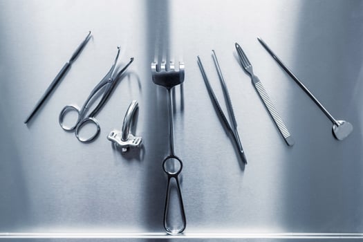 Medical background. surgery Instruments. health care photo