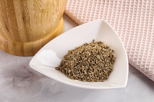 Anise sseds aroma in the bowl photo