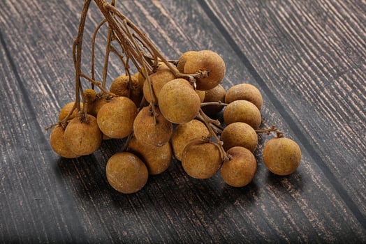 Ripe sweet tropical Longan fruit photo