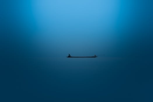 Minimal of the fishing boat photo