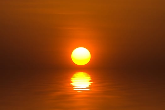 Big Sun on the sky photo