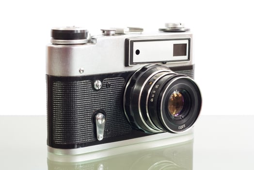 Old photo camera