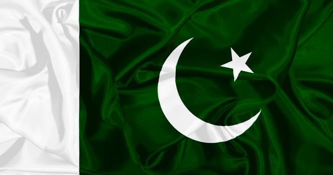 Flag of Pakistan Realistic Design photo
