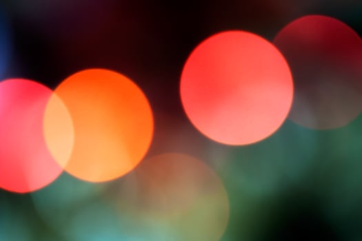 A Colorful bokeh photo