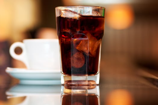Cola and coffee photo