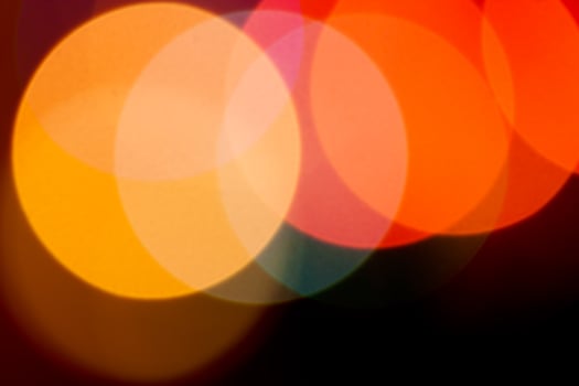 A Colorful bokeh photo