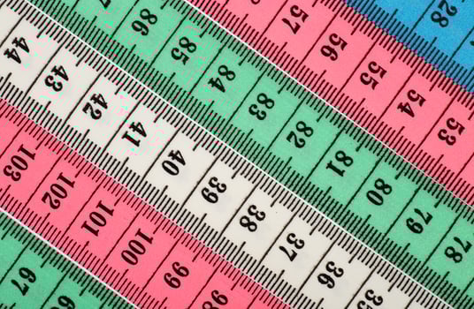 Measuring tape background photo