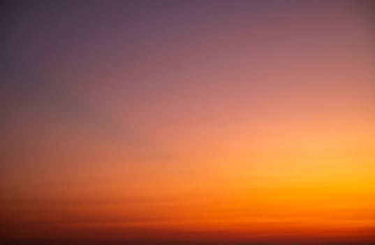 Beautiful , luxury soft gradient orange gold clouds and sunlight on the blue sky perfect for the background, take in everning,Twilight, Large size, high definition landscape photo