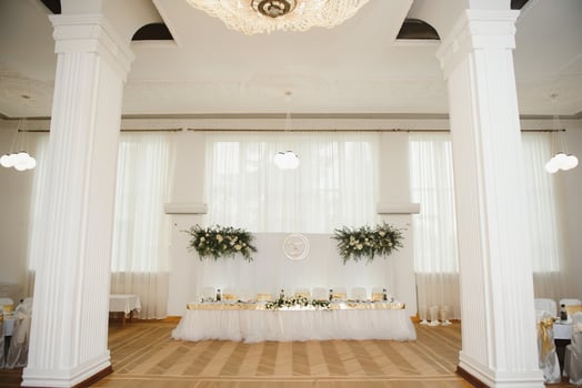 Luxury place for the amazing wedding party. photo