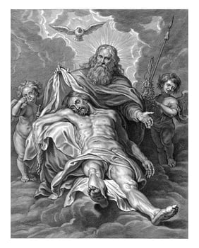 Holy Trinity and Angels photo