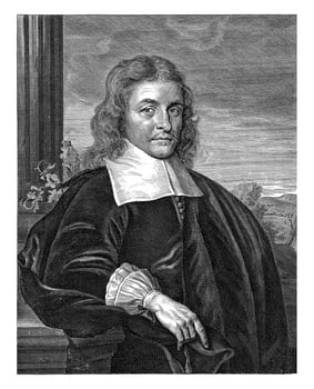Portrait of Petrus Bortius photo