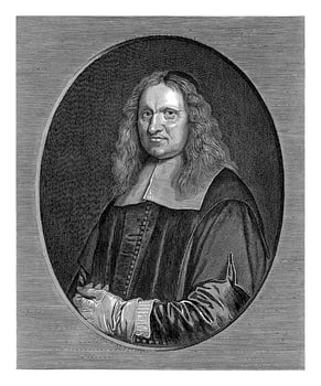 Portrait of Johannes Cocceius with Gloves photo