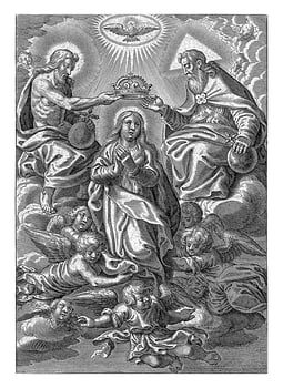 Coronation of Mary, Charles of Mallery photo