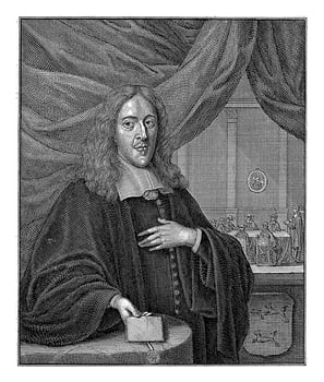 Portrait of Johan de Witt, Cornelis Huyberts, 1689 - 1712 photo