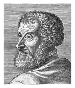 Portrait of Cornelis Grapheus, Philips Galle, 1572 photo