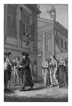 Procession of the Penitent Prostitutes in Naples, Jan Evert Grave photo