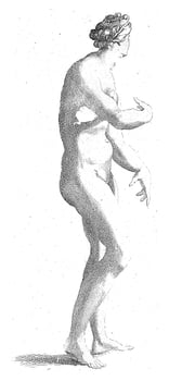 Statue of Venus de' Medici, anonymous, 1688 - 1698 photo