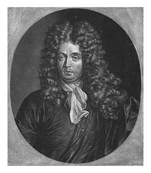 Portrait of Jan Antonides van der Goes, Jacob Gole, 1670 - 1724 photo