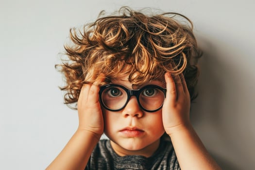 AI generated Close-up,Symptoms of health issues and disease on child, medical treatment concept, Generative AI photo