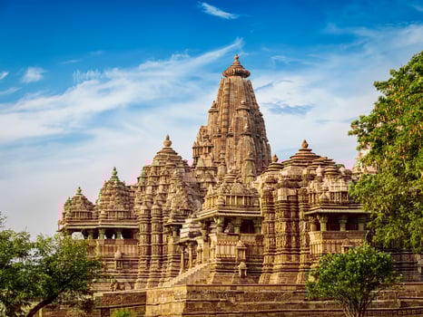 Famous temples of Khajuraho photo