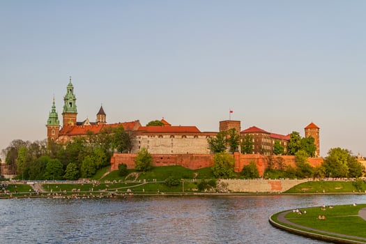 Royal castle in Wawel, Krarow photo