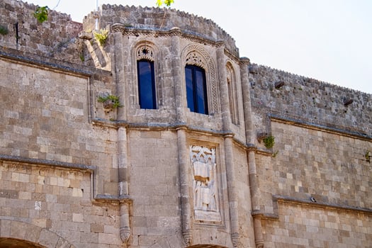 Medieval city of Rhodes, Greece photo