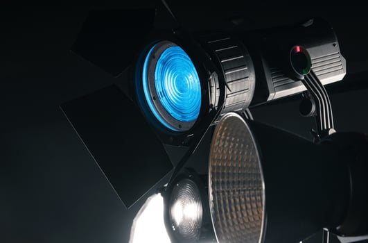 LED Studio and Outdoor Photo Video Lighting Close Up