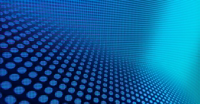 Spot lit perforated metal plate photo