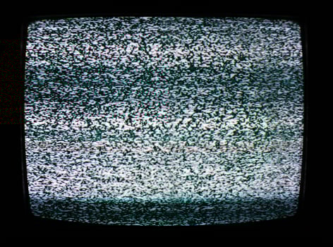 No signal TV texture. Television grainy noise effect as a background. photo