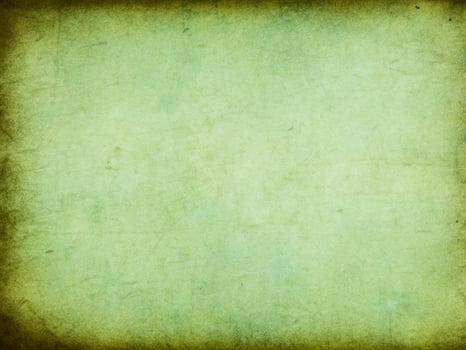 a green background with a grunge effect photo