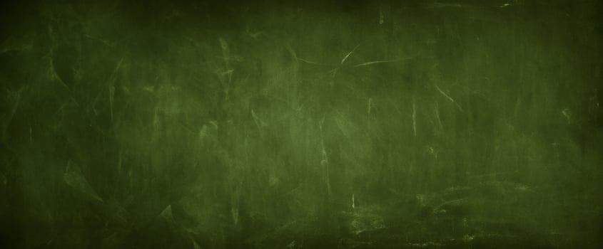 Green blackboard or chalkboard photo