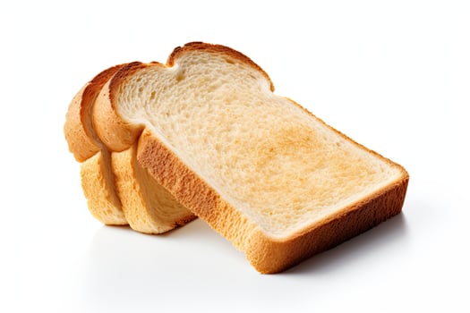 AI generated Toast bread closeup photo