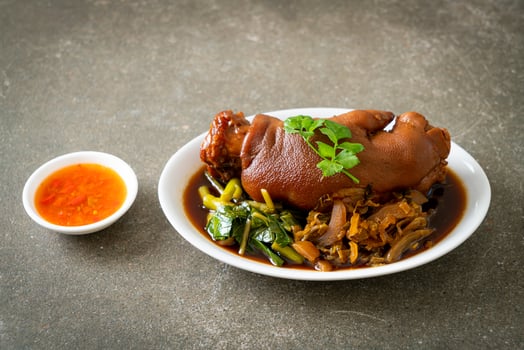 Stewed Pork Knuckle or Stewed Pork Leg photo