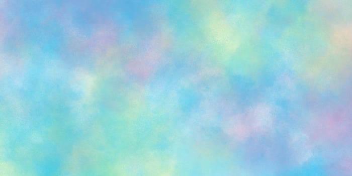 Artistic colorful brush-painted watercolor painting on empty canvas, colorful Pastel colored grunge watercolor texture, colorful paint splash or blotch background with bleed wash and stains. photo