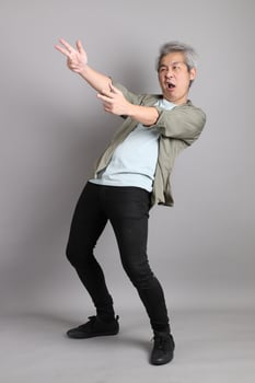 40s Asian Man photo