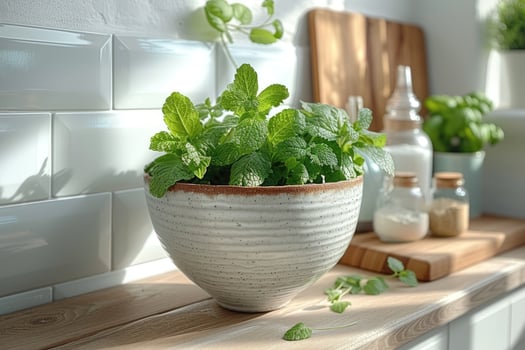 AI generated open space kitchen ideas professional advertising photography photo