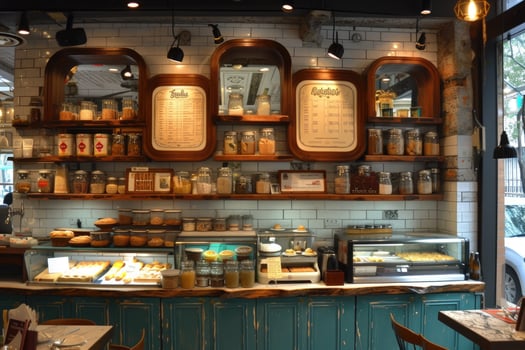 AI generated open space kitchen ideas professional advertising photography photo